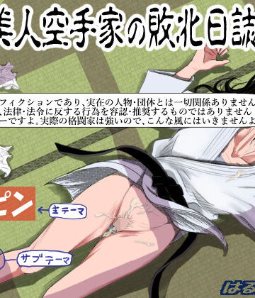 【はるはる堂】ある美人空手家の敗北日誌 vol.1｜辱め-評価4.46