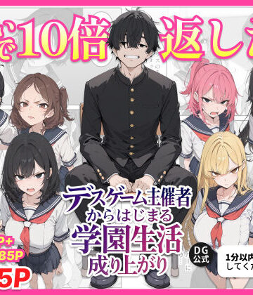 【ちくびはんたー】デスゲーム主催者からはじまる学園生活成り上がり｜辱め-評価5.00