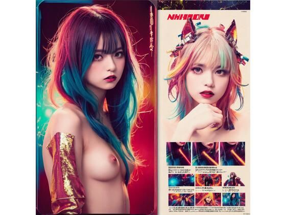 【美少女AI〜丸〜】過激系美女！ジャケット風アート風写真集！｜イラスト・CG集-評価