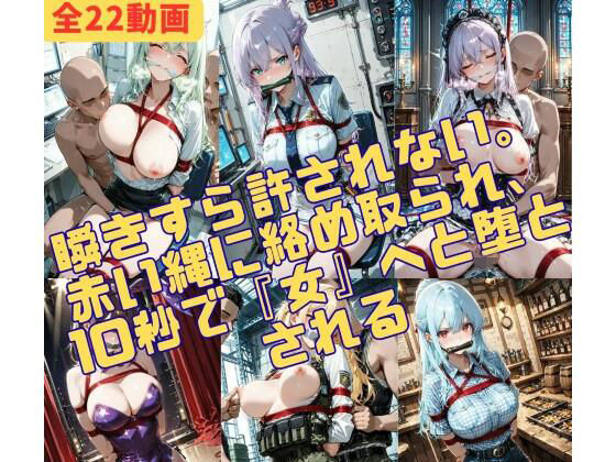 【緊縛同人】10秒で堕ちる。逃げ場のない22の絶望が、あなたの視覚をジャックする｜拘束-評価