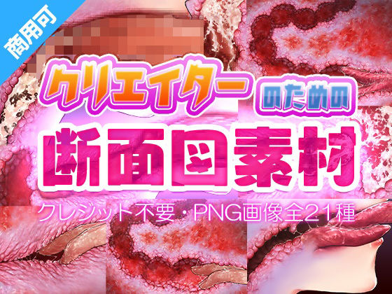 【ふぁっちゅ】クリエイターのための断面図素材2｜イラスト・CG集-評価