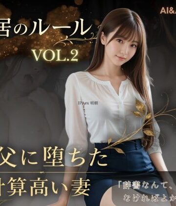 【AIART REINA】同居のルール ―義父に堕ちた計算高い妻―Vol.2＜ノベルゲーム＞（実写系）｜音声付き-評価5.00