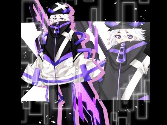 【水の木】立ち絵素材 サイバーパンク風の少年｜イラスト・CG集-評価