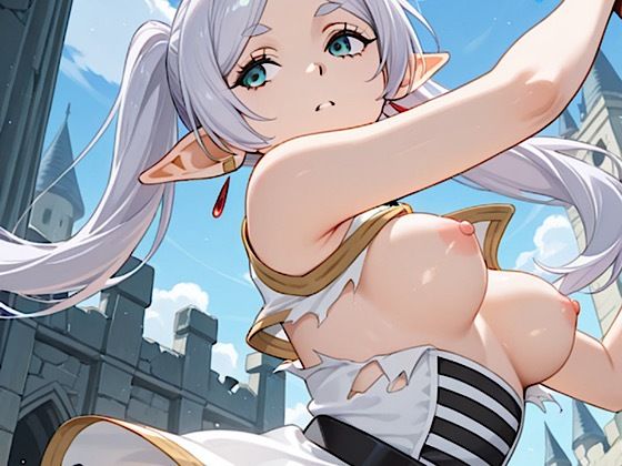 【紺のソックス】葬送のシコーレン 105枚｜パンチラ-評価