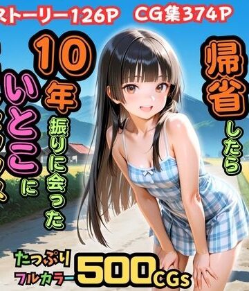 【ピストン工房】【500枚】夏休みに田舎に帰省したら10年振りに会ったいとこに中出しセックスさせてもらって気持ち良すぎた話【従妹同士の夏の中出しセックス】｜辱め-評価