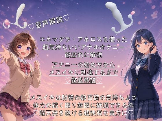 【メスイキ？ドライオーガズム？研究所】（はーと）音声解説（はーと）エネマグラ・アネロスを使った超気持ちいいアナルオナニーの始め方から、超絶快楽メスイキに到達するまでを徹底解説（はーと）｜異物挿入-評価