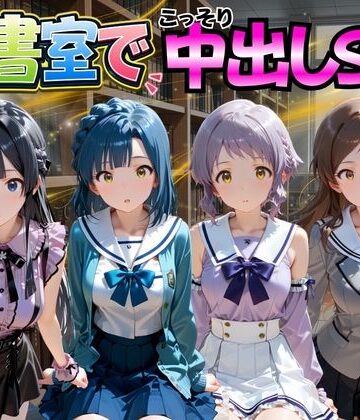 【金色の玉転がし】図書室でこっそり中出しSEX ア○ドルマスターミリオンライブ編｜ファンタジー-評価4.00