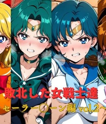 【おかず帝国】敗北した女戦士達〜セーラー◯ーン編 vol.2〜｜辱め-評価