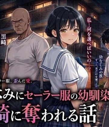 【AIザッハトルテ】夏休みにセーラー服の幼馴染を、黒崎に犯●れ中出しされ続ける話｜処女-評価