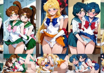 【人工智楽団】セーラー戦士が悪の美少女戦士にふたなり乱暴される（おまけCG付き）｜ふたなり-評価