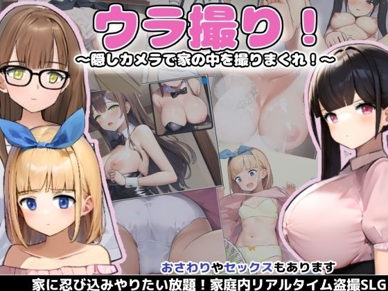 【ウラ撮り 〜隠しカメラで家の中を撮りまくれ！〜】あすなろ工業 デモ・体験版あり