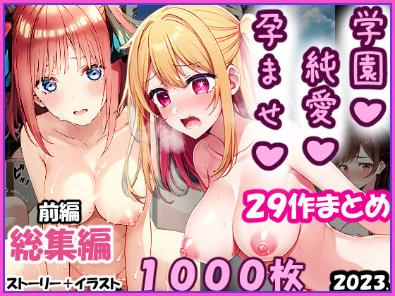 【【総集編-2023年-01前編】孕ませ-純愛-学園一条零乃ストーリーCG集】零の旅人 イラスト・CG集