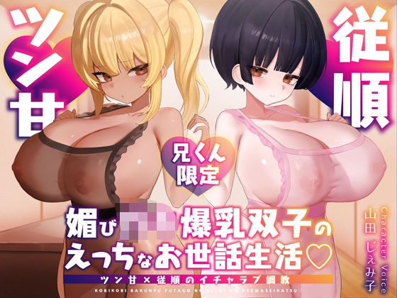 【【兄くん限定】媚び〇キ爆乳双子のえっちなお世話生活（はーと） ツン甘×従順のイチャラブ調教【KU100】】デュオナほ！ 辱め