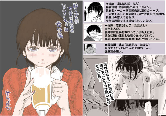 【酔いつぶれた可愛い後輩にいろいろしちゃう話 番外編】みちゆくはな 巨乳