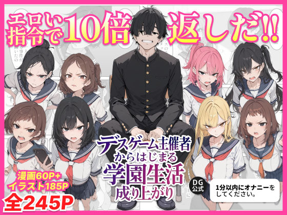 【デスゲーム主催者からはじまる学園生活成り上がり】ちくびはんたー 辱め