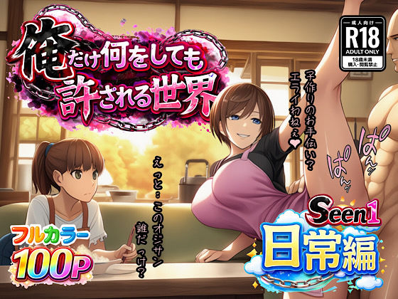 【俺だけ何をしても許される世界seen1日常編】ぴんぴん丸 人妻・主婦