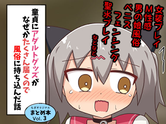 【童貞にアダルトグッズがなぜかたくさん届くので風俗に持ち込んだ話 まとめ本Vol.3】もぎた屋 ギャグ・コメディ