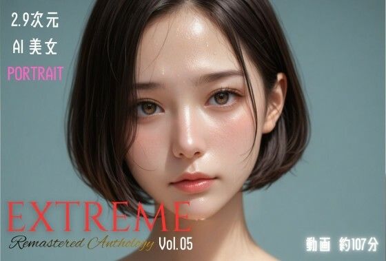 【2.9次元AI美女 PORTRAIT EXTREME Remastered Anthology VOL.05 AI SEX 動画集】KEI diffusion 3DCG