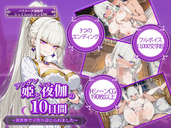 【ツンデレ姫と夜伽の10日間 〜異世界で子作り命じられました〜】電脳ヒロインズ ファンタジー