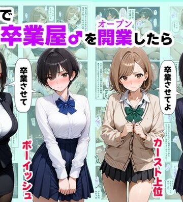 【クラスで【処女卒業屋】を開業したら】【ハマダ商店】 制服