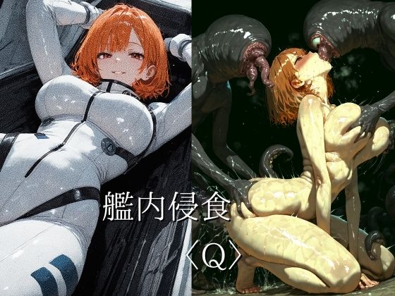 【艦内侵食〈Q〉】ショックしゅう 触手