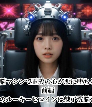 【洗脳マシンで正義の心が悪に堕ちる話 前編 〜期待のルーキーヒロインは魅了洗脳される〜】悪堕ち研究員 動画・アニメーション