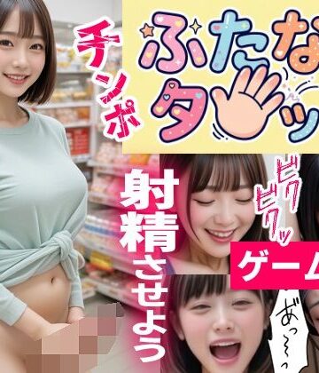 【ふたなりタッチ〜敏感チンポ絶叫絶頂射精の巻〜【ゲーム】】コメットパンチ 動画・アニメーション