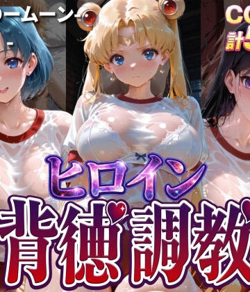 【ヒロイン背徳調教-体操服セー〇ームーン編-】J-BOOKS 辱め
