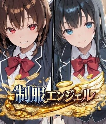 【制服エンジェル 〜秘密のバイトでJ●姉妹が堕ちる話〜】かにたま堂 制服