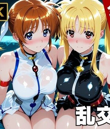 【【魔法少女リリカルな●は】今日、私たち乱交デビューします】画像生成マン 変身ヒロイン