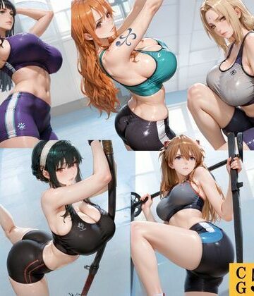 【モデル級美女をジムで密着指導でメス堕ちさせた】kakaAI 日常・生活