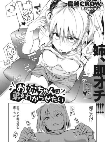鳥越CROW【お姉ちゃんは弟をわからせたい（単話）】 単話 評価3.80