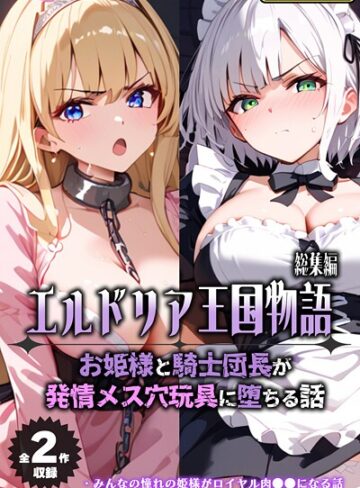 バベル太郎【【全2作収録】エルドリア王国物語 総集編 〜お姫様と騎士団長が発情メス穴玩具に堕ちる話〜 モザイク版】 フルカラー