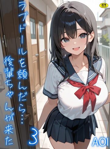 AOI❤ラブドールを頼んだら…（3） 後輩ちゃんが来た｜フルカラー